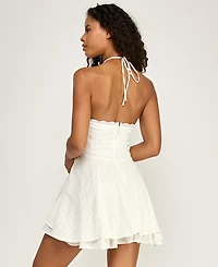 Seni & Cade Juniors' Drop Waist Dress
