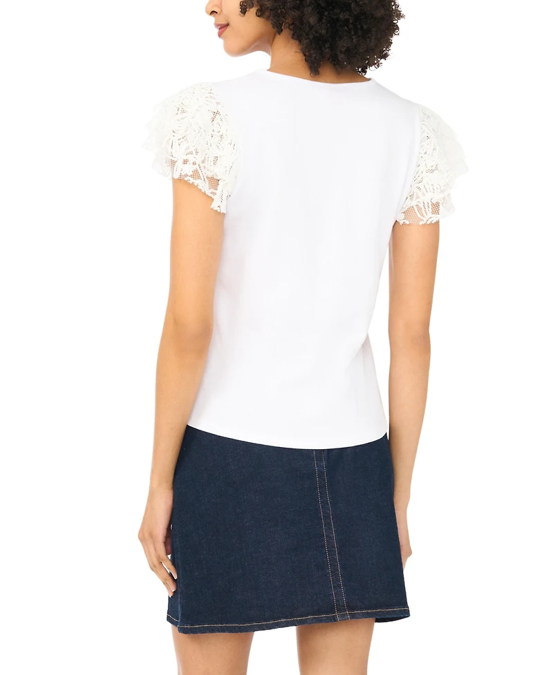 Vince Camuto Women's Crewneck Blouse