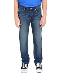 Calvin Klein Big Boys Slim-Fit Denim five-pocket Jeans