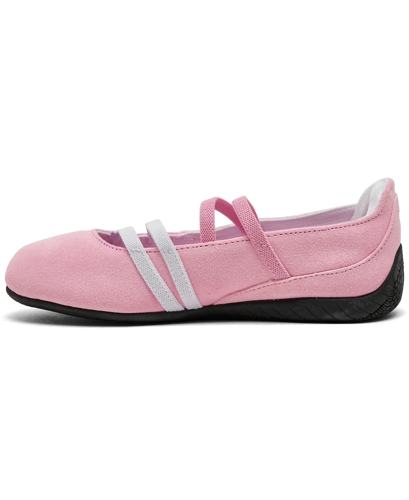 Puma Little Girls Speedcat Ballet Suede Mary Jane Casual Shoes from Finish Line