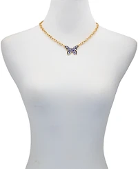 Guess 3-Pc. Gold-Tone Necklace, Bracelet & Stud Earrings Set