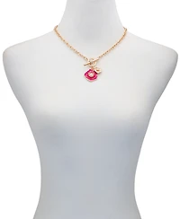 Guess 3-Pc. Rose Gold-Tone Necklace, Bracelet & Stud Earrings Set