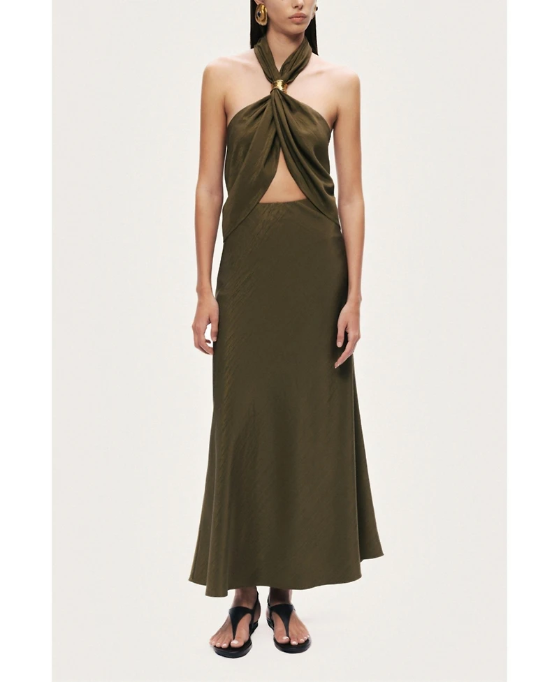 Nocturne Women's Flared Midi Skirt