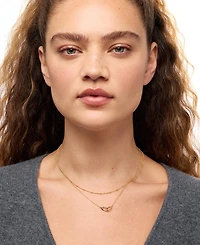 Ana Luisa Ana Gold-Plated Small Ball Chain Necklace