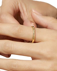 Ana Luisa Capella Gold-Plated Celestial Band Ring