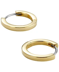 Ana Luisa Gold-Plated Huggie Hoop Earrings