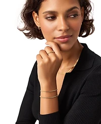 Ana Luisa Danay Gold-Plated Soft Box Chain Bracelet