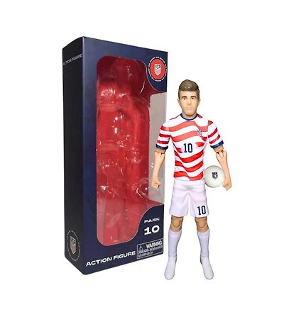 Banbo Toys Sockers 2026 Usmnt Christian Pulisic 8" Collectible Soccer Action Figure