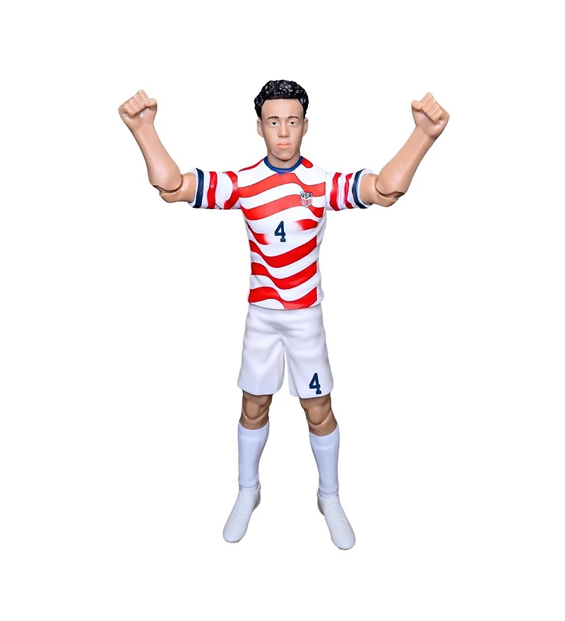 Banbo Toys Sockers 2026 Usmnt Tyler Adams 8" Collectible Soccer Action Figure