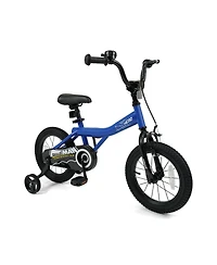 Slickblue Kids Adjustable Bike with Removable Training Wheels for Easy Learning
