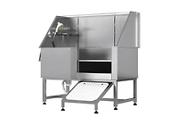Aecojoy 50” Height Adjustable Stainless Steel Dog Bathtub with Ramp