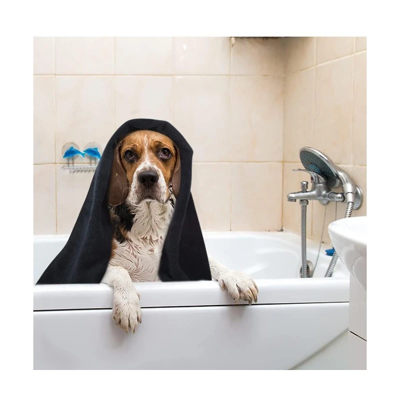 Aronkl Microfiber Pet Drying Towel Super Absorbent for Dogs Cats Ultra Soft Durable Lightweight Warm Cosy