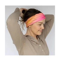Headbands of Hope Women's Limited Edition Luxe Tube Turban - Sunset Ombre