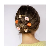 Headbands of Hope Women's Mini Claw Clip Set of 6 - Daisy Blooms