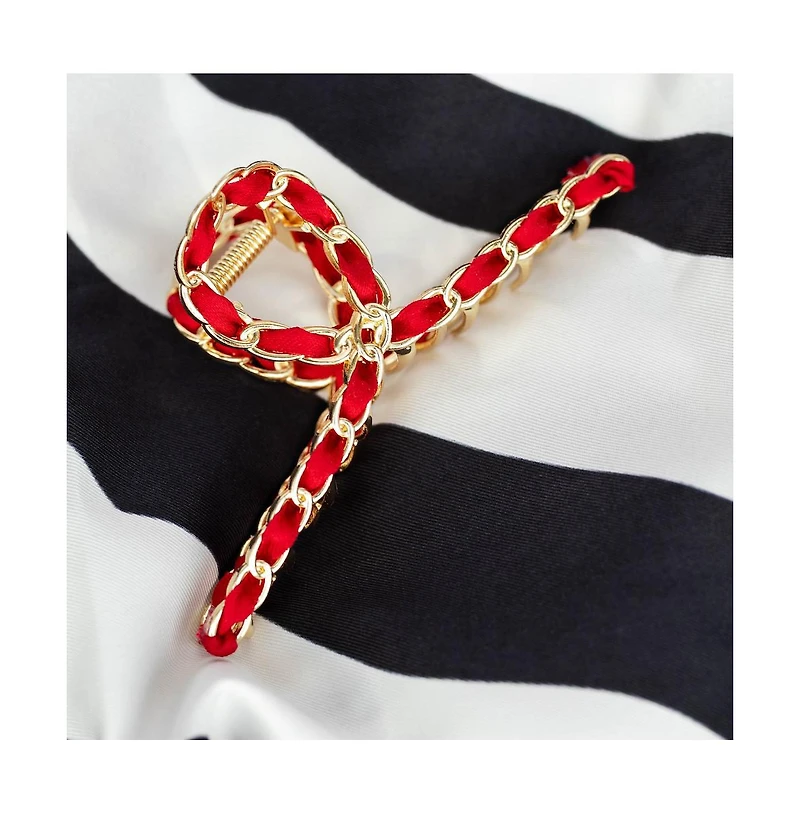 Headbands of Hope Women's Raffia Looped Hair Claw Clip