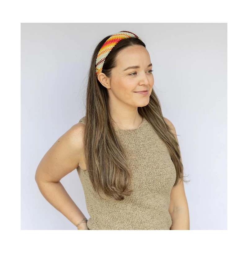 Headbands of Hope Women's Classic Padded Woven Raffia Headband