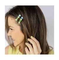 Headbands of Hope Women's Small Barrette Hair Clip - Jade Green