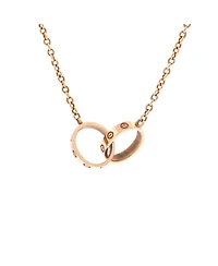 Pre-Owned Cartier Love Interlocking Necklace