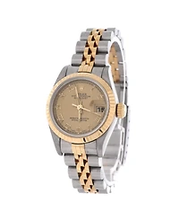 Pre-Owned Rolex Oyster Perpetual Datejust Automatic Watch in Stainless Steel and Gold 26mm