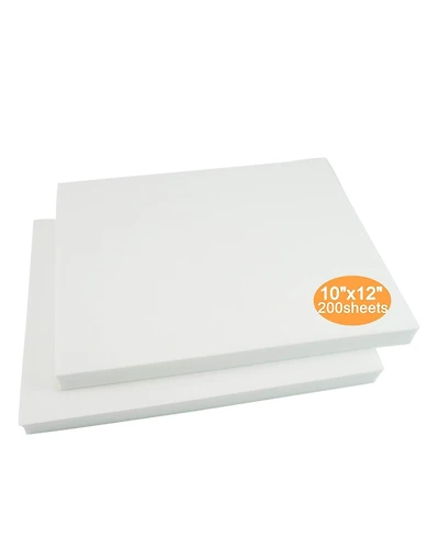 Gnuadz Away Machine Embroidery Stabilizer Backing Precut Medium Weight Fits Hoops Precut