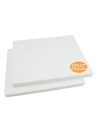 Gnuadz Away Machine Embroidery Stabilizer Backing Precut Medium Weight Fits Hoops Precut