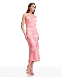 Dress the Population Women's Sleeveless Midi