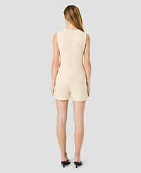 French Connection Women's Fitted Mid-Thigh Shorts