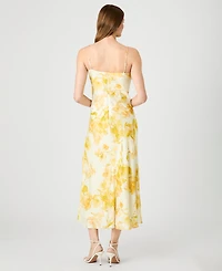 French Connection Women's Printed Cowl Neck Dress