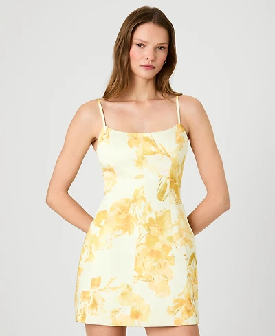 French Connection Women's Sleeveless Printed Mini Dress