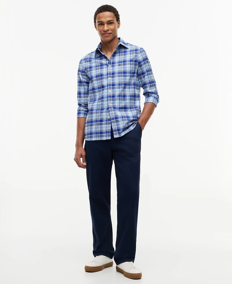 Tommy Hilfiger Men's Oxford Multi-Check Shirt