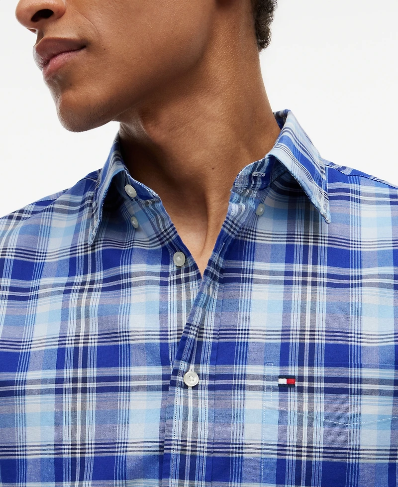 Tommy Hilfiger Men's Oxford Multi-Check Shirt