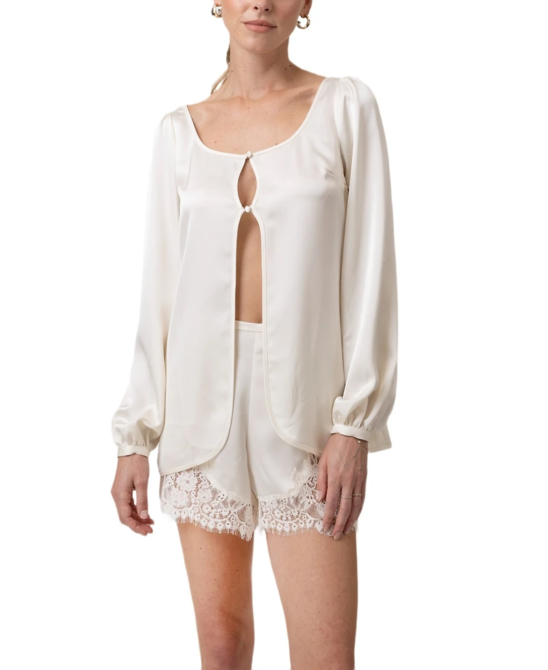 Line & Dot Women's Nicolo Long-Sleeve Top