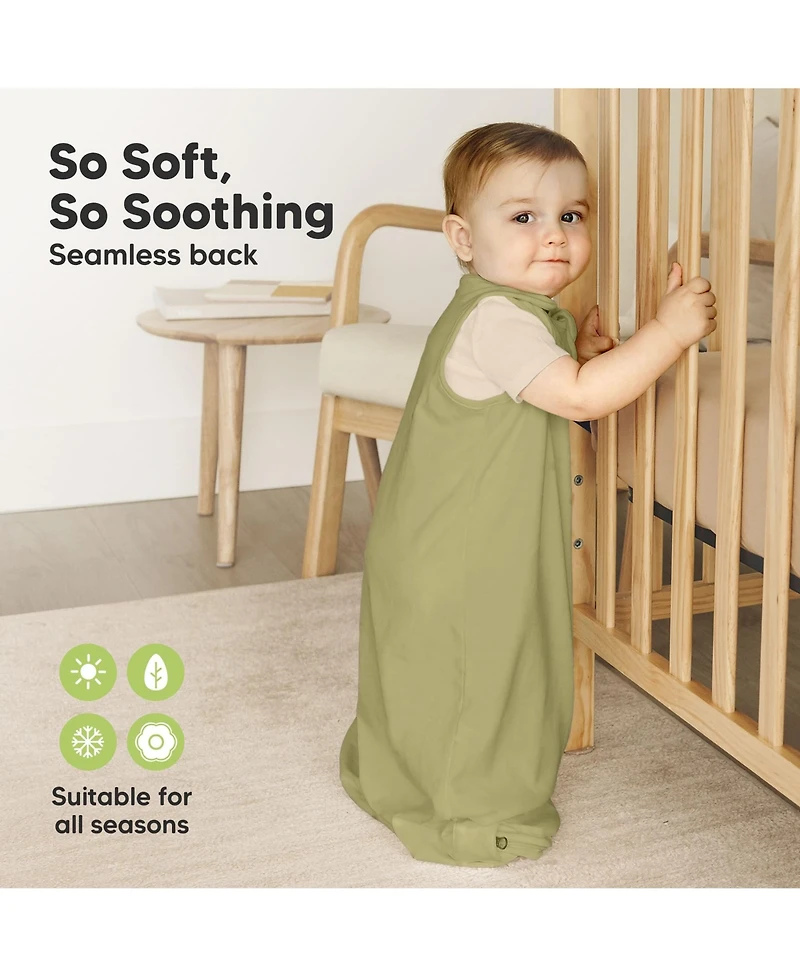 KeaBabies 2-Pack Sleep Sacks for Babies, Soothe Sleeping Sack Wearable Blanket, Infant, Toddler, Newborn Swaddle