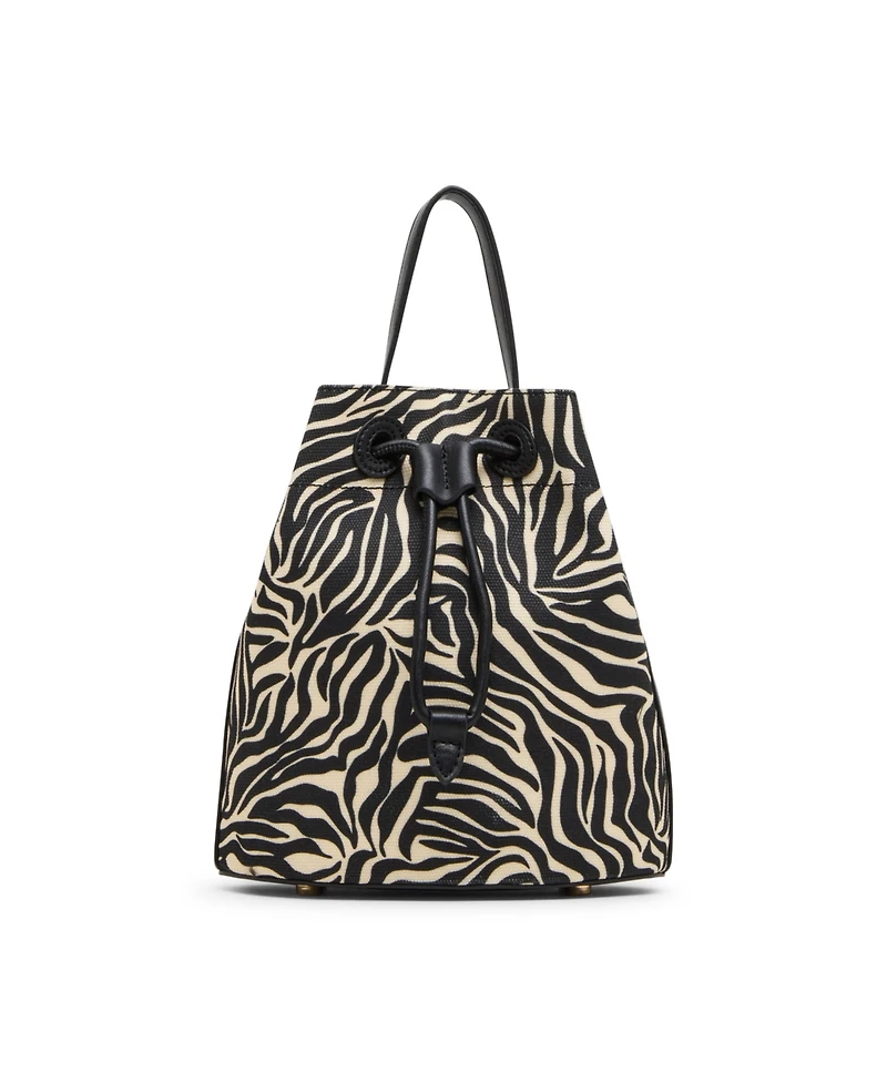 Anne Klein Mini Printed Bucket Handbag