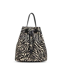 Anne Klein Mini Printed Bucket Handbag