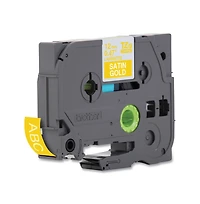 Brother P-Touch TZEMQ835 0.47 in. x 16.4 ft. Standard Adhesive Laminated Labeling Tape