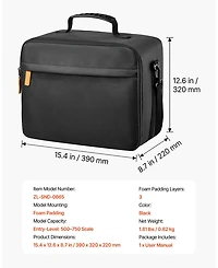 Mecale Miniature Carrying Bag for 1:500 to 1:750 Scale Models