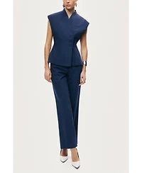 Nocturne Women's Tailored Straight-Leg Pants