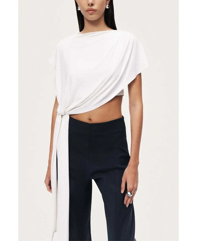 Nocturne Women's Tailored Straight-Leg Pants