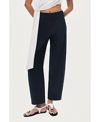 Nocturne Women's Tailored Straight-Leg Pants