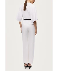 Nocturne Women's Belted Oversized T-Shirt