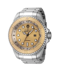 Invicta Men's 44746 Hydromax Quartz 3 Hand Gold Dial Watch