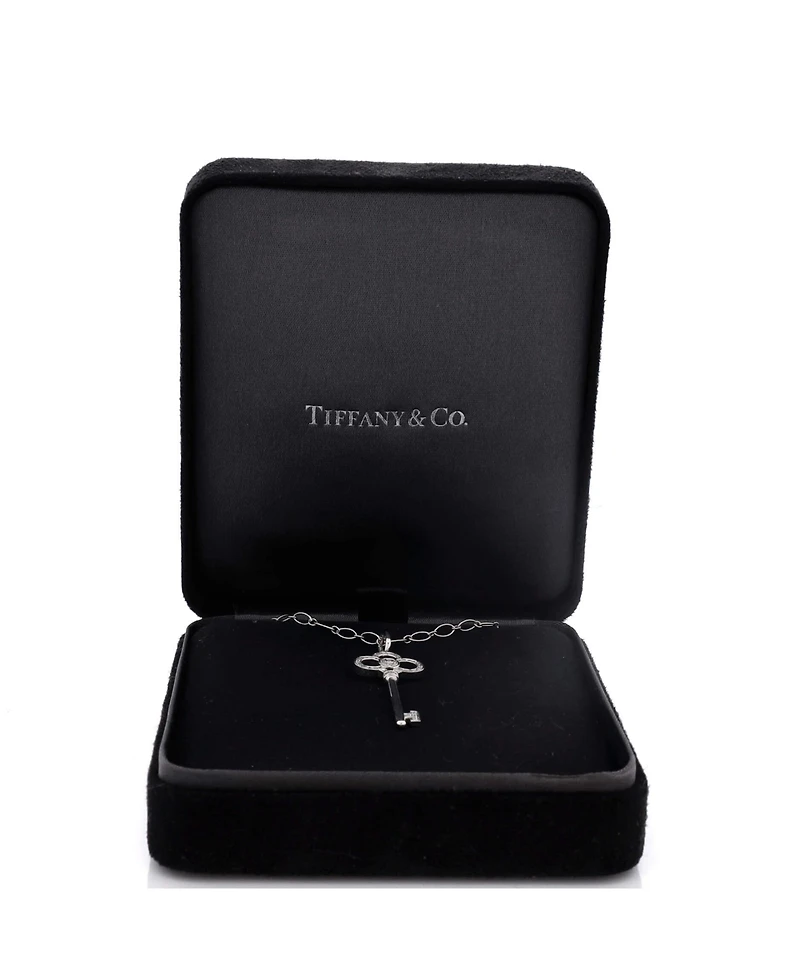 Pre-Owned Tiffany & Co Crown Key Pendant Necklace