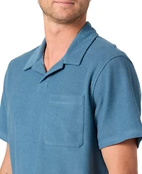 O'Neill Men's Knit Camp Collar Polo Shirt