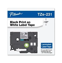 Brother P-Touch Tze231G 0.47 in. x 26.2 ft. TZE Standard Adhesive Laminated Labeling Tape