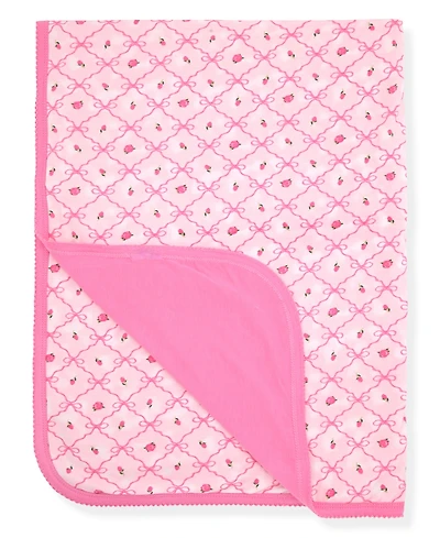 Max & Olivia Baby Reversible Floral Printed Blanket