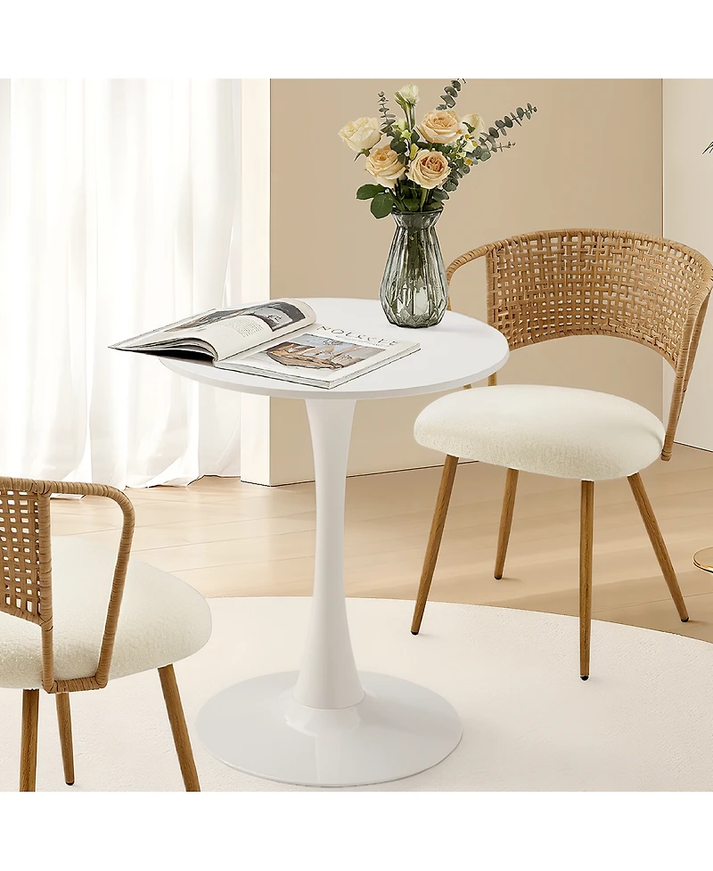 Streamdale Furniture Luxury Round Tulip Base Dining Table