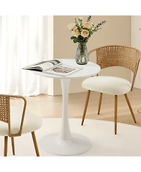 Streamdale Furniture Luxury Round Tulip Base Dining Table