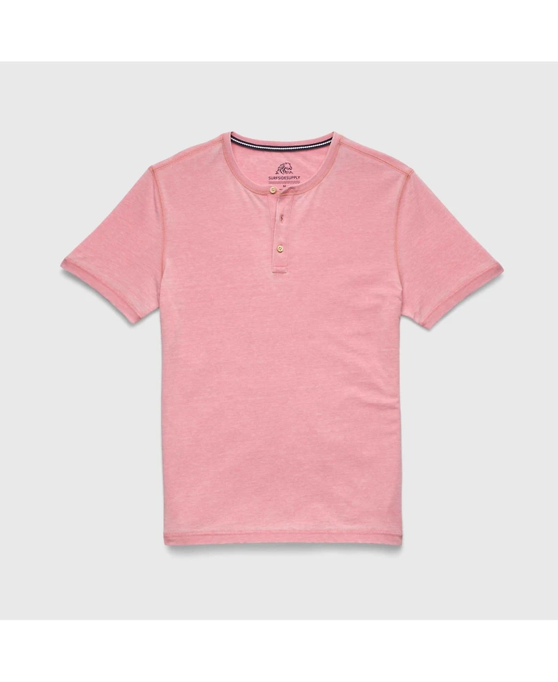 Surfsidesupply Men's Sean Burnout Henley