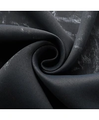 Rt Designers Collection Heidi Halo Foil Blackout Polyester Window Curtain Grommet Panel 52" x 84"